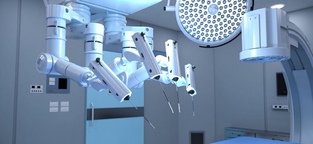 surgical robots in the operating room