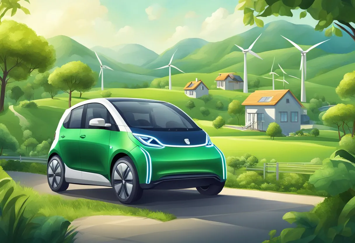 Electric vehicle and wind farm