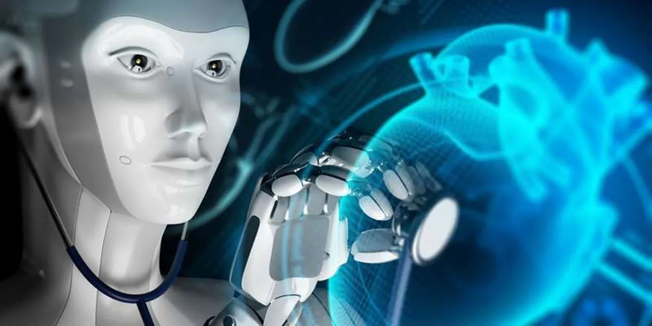 medical robot treats the heart